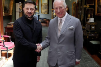volodimir zelenski vizita in marea britanie presedintele ucrainean s a intalnit si cu regele charles al iii lea la windsor 685971cf68276