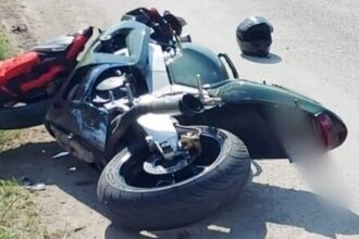 accident intre darabani si valcele un motociclist a pierdut controlul directiei 688b00d224a39
