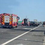 Coliziune pe Autostrada Soarelui, lângă Constanța: Restricții de trafic pe banda secundară 3 accident rutier pe autostrada soarelui in apropiere de constanta traficul este restrictionat pe banda a doua 688724cc2b813