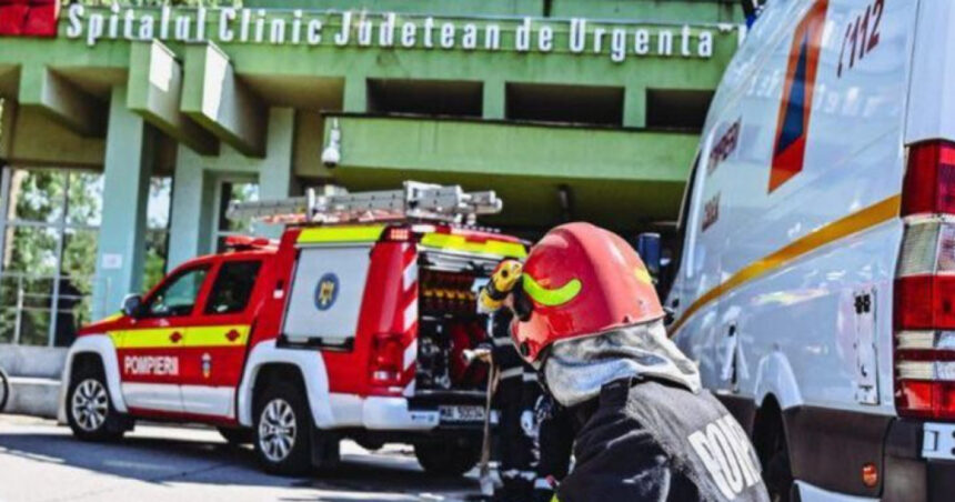 Alarma s-a dat la Spitalul Județean Timișoara: Flăcările au cuprins baia unui salon! 1 alerta la spitalul judetean timisoara un incendiu a izbucnit in baia unui salon 6888696cf341b