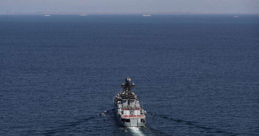 Tulburare în Tallinn: O ambarcațiune a pazei de frontieră din Rusia a pătruns în apele Estoniei, rămânând timp de 35 de minute. 1 alerta la tallinn o nava a pazei de frontiera ruse a intrat in apele teritoriale estoniene si a ramas acolo timp de 35 de minute 6888860152bea