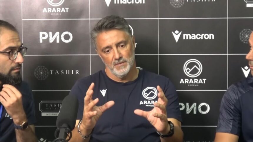 Antrenorul echipei Ararat-Armenia își împărtășește impresiile despre U Cluj și evaluarea șanselor de avansare în returul de la Sibiu 1 antrenorul lui ararat armenia a vazut o pe u cluj si a spus care sunt sansele de calificare la returul de la sibiu 68833a5be8efe