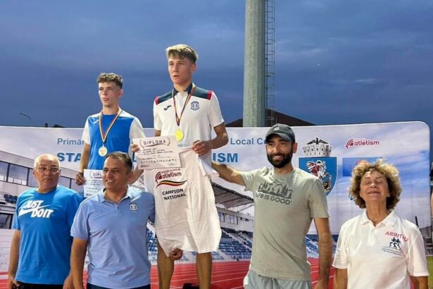 atletul de la cs medgidia alin mihai savlovschi campion in proba sa favorita la nationalele u20 688743fb33077
