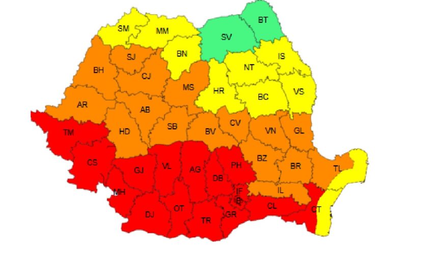 Foc și măcel în Dobrogea! Alertă de Cod Roșu de la meteorologi - Detalii despre perioada de valabilitate! 1 canicula pune stapanire pe dobrogea meteorologii au emis cod rosu iata cat este valabil 68848c6c14c87