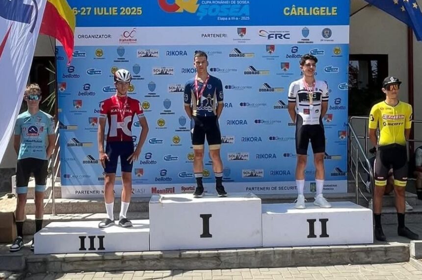 CSM Constanța strălucește la Turul Vrancei: Cicliștii urcă pe podium! 1 ciclistii de la csm constanta pe podium la turul vrancei 68878a5ad006d