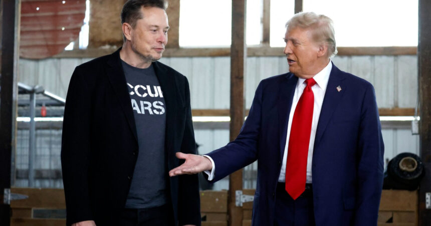 Donald Trump afirmă că sprijină afacerile lui Elon Musk: „Vreau să se dezvolte”. SpaceX se confruntă cu pericolul pierderii unor contracte importante. 1 donald trump spune ca nu vrea sa distruga companiile lui elon musk imi doresc sa prospere spacex risca sa piarda contracte uriase 68825f59b1b66