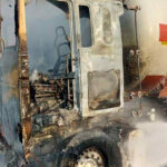 Flăcări pe Autostrada A7: O autocisternă plină cu GPL a provocat haos în trafic 2 foto incendiu la o autocisterna incarcata cu gpl pe autostrada a7 traficul a fost blocat 6883b6f808300