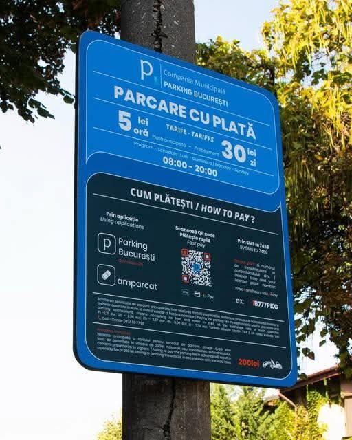 Atenție la escrocheriile cu coduri QR pentru parcări în București și Constanța! Propunere de oprire a sistemului! 1 frauda cu coduri qr la plata parcarii in bucuresti si constanta se cere suspendarea sistemului 688391c3b5cb2