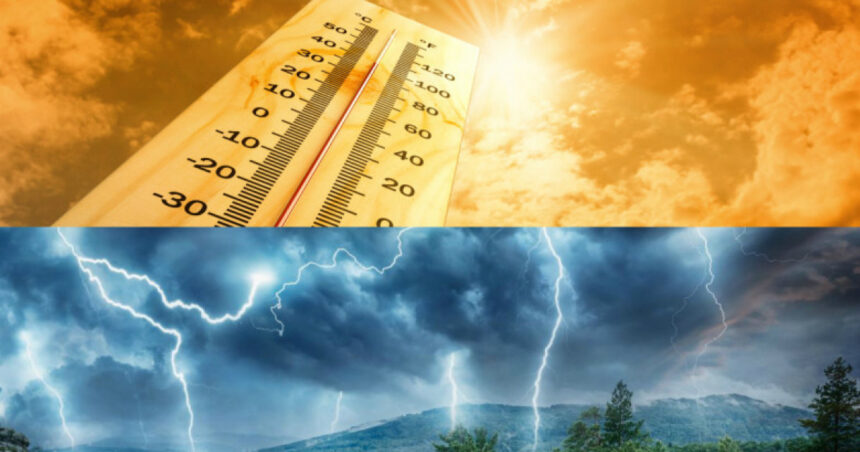 HARTĂ Alertă de căldură extremă în București și în alte regiuni. Peste 50% din țară, sub incidența furtunilor severe și a căderilor de grindină! 1 harta cod rosu de canicula in bucuresti si alte judete mai mult de jumatate din tara sub avertizari de furtuni violente si grindina 6885e97581eb4