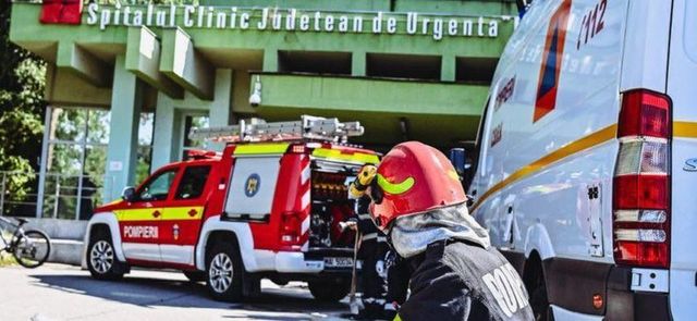 Flăcări devastatoare la Spitalul Județean din Timișoara 1 incendiu la spitalul judetean timisoara 68886b178824a