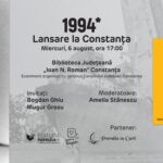 „Descoperă microromanul „1994” de Mugur Grosu, la Biblioteca Județeană Constanța” 2 lansarea microromanului 1994 de mugur grosu la biblioteca judeteana constanta 6888b52cbf5e6
