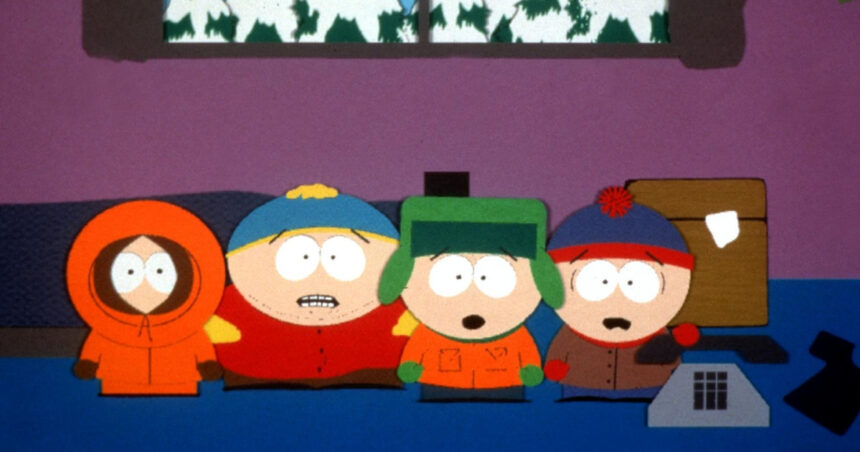 „Noul sezon din 'South Park' aduce o întâlnire surprinzătoare între Donald Trump și Satana, critici acide la adresa Paramount, partenerul său de difuzare” 1 noul sezon din south park il prezinta pe donald trump in pat cu satana si ataca paramount reteaua cu care are contract de difuzare 6885c85da96a5