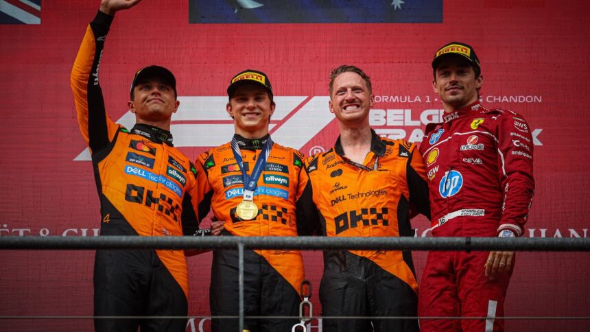 Oscar Piastri triumfă în Marele Premiu al Belgiei de Formula 1. Rezultatele finale ale competiției! 1 oscar piastri primul in marele premiu de formula 1 al belgiei clasamentul final al cursei 688662f143424