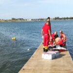 Intervenție de urgență la Techirghiol: O persoană recuperată din apele Băilor Reci! 3 persoana scoasa inconstienta din apa la techirghiol in zona bailor reci 688b3c71b7bca