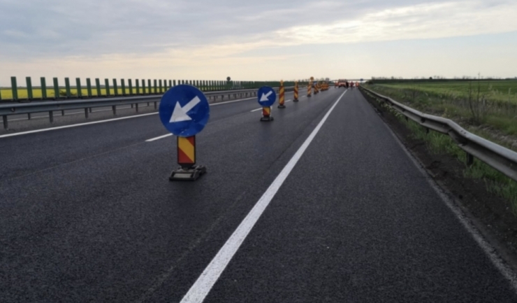 Îngustări de circulație pe A4 pentru modernizarea intersecției de la Cumpăna 1 restrictii de trafic pe autostrada a4 pentru amenajarea nodului rutier cumpana 68821845e722f