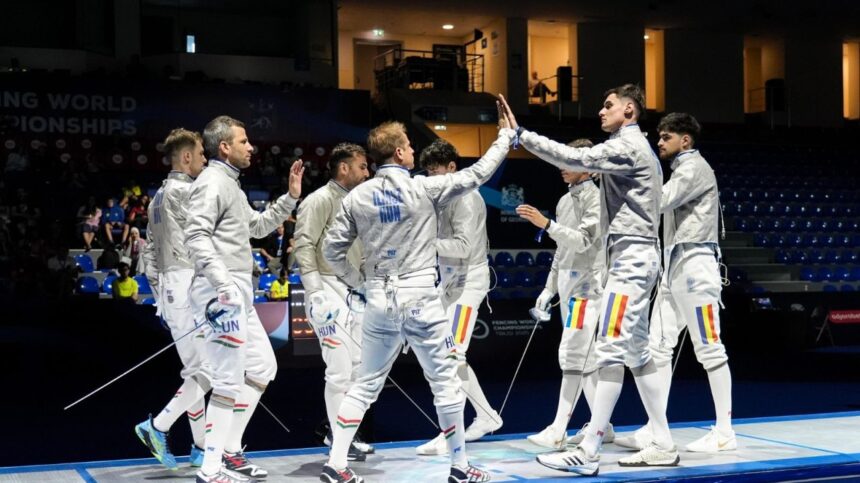 România strălucește cu bronzul la scrimă! Echipa de sabie masculin triumfă la Campionatul Mondial 1 romania a cucerit medalia de bronz la scrima performanta reusita de echipa de masculin sabie la campionatul mondial 6887924697fcf