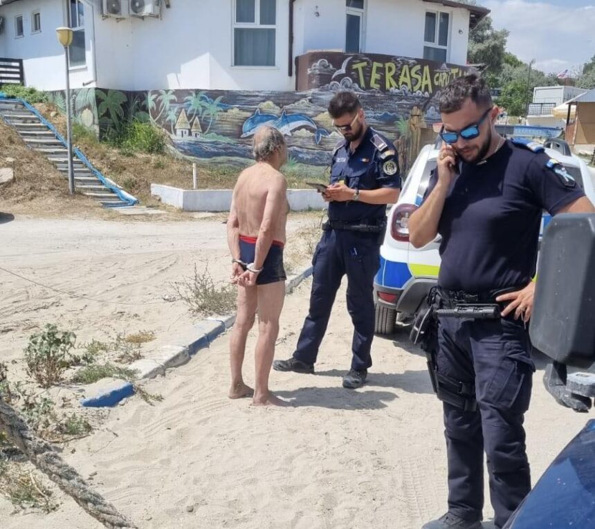 Conflicte pe nisipurile din Eforie: Un turist sancționat după un schimb aprins de replici cu salvamarii! 1 scandal pe plaja in eforie un turist a fost amendat dupa ce s a luat la harta cu salvamarii 6887682b32992