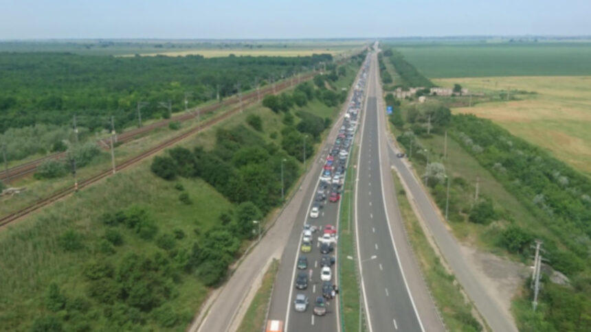Agitație pe Autostrada A2 și DN 39: Flux Intens de Vehicule! 1 trafic intens pe autostrada a2 si dn 39 68875fec1723d