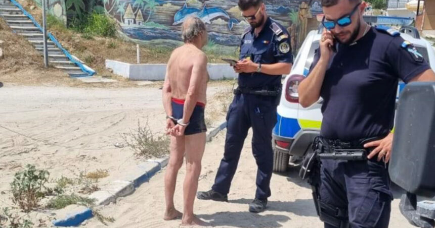 Oaspete neastâmpărat reținut și sancționat la Eforie, după ce a provocat haos când salvamarii l-au scos din valuri, în timpul interdicției de îmbăiere 1 turist incatusat si amendat la eforie pentru ca a facut scandal dupa ce salvamarii l au scos din apa cand scaldatul era interzis 6887c08db8f90