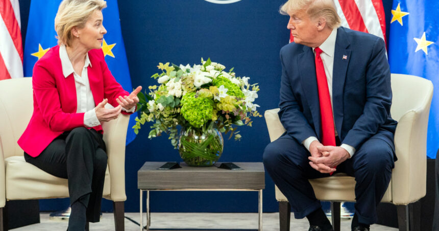 Ursula von der Leyen va avea o întâlnire cu Donald Trump duminică, în inima Scoției 1 ursula von der leyen a anuntat ca se va intalni cu donald trump duminica in scotia 6883c1728e22b