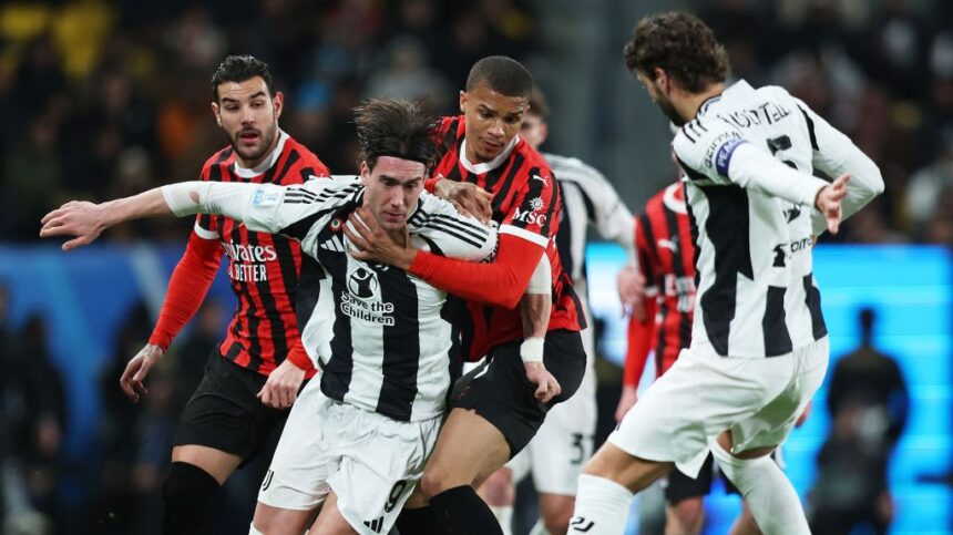 Bombă în fotbalul italian: Starul de la Juventus pe calea spre AC Milan! De ce torinezii vor să renunțe la atacant? 1 vedeta lui juventus poate ajunge la ac milan motivul pentru care torinezii vor sa scape de atacant 68872fd28b89a