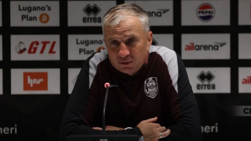 Dan Petrescu își exprimă părerea după remiza cu Lugano: "Am avut parte de ghinion" 1 video dan petrescu a tras o concluzie dupa lugano cfr cluj 0 0 ghinion pentru noi 6882ade93c1bb