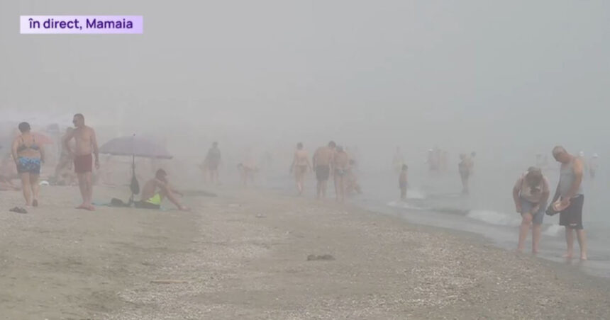 Spectacolul naturii pe litoral: Ceața misterioasă îmbracă plajele din Mamaia și Vama Veche 1 video imagini spectaculoase de pe litoral o ceata densa a cuprins plajele din mamaia si vama veche 688349f9ce26e