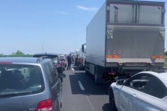 5 autoturisme implicate intr un accident pe autostrada soarelui in zona localitatii murfatlar 68a2faf9d3463