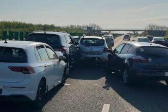 7 autovehicule implicate intr un accident rutier pe autostrada soarelui traficul spre constanta deviat 689992e8c81e8