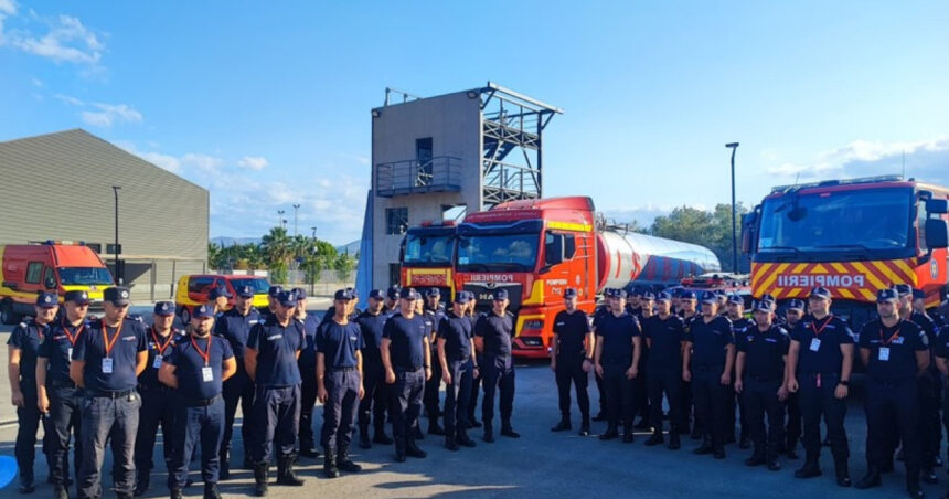a doua echipa de 40 de pompieri romani a ajuns in grecia pentru a ajuta la stingerea incendiilor in ce zone vor opera 68a071f855817