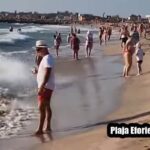 Steagul roșu flutură pe toate plajele din Eforie: Atenționare din partea salvamarilor 3 a fost arborat steagul rosu pe toate plajele din eforie informare salvamar 689b048e4b689