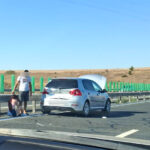 Coliziune pe A2, în apropierea Cernavodă: un vehicul a lovit parapetul de protecție 2 accident rutier pe a2 la iesire din cernavoda un autoturism s a izbit de parapete 68ac198f5fc5f