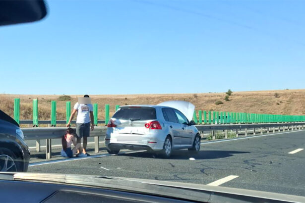 accident rutier pe a2 la iesire din cernavoda un autoturism s a izbit de parapete 68ac198f5fc5f