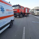 Tragedie șocantă sub podul feroviar de la ieșirea din Lumina către Năvodari! Un pieton și-a pierdut piciorul în urma impactului cu un TIR. 3 accident teribil sub podul de cale ferata de la iesire din lumina spre navodari pieton cu piciorul amputat de un tir 688c801068d6d