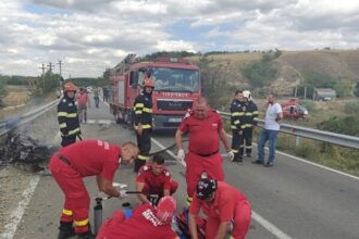 accident urmat de incendiu intre doua motociclete in judetul constanta doua persoane transportate la spital 68ac1963561f5