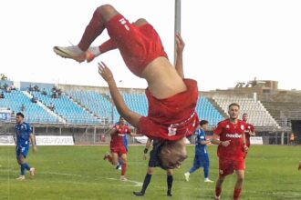 andrei ivan gol la debut in grecia a sarbatorit cu tumbe dar echipa lui a suferit un esec rusinos 68a4d1981b66f