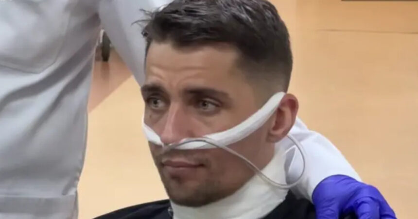 Povestea impresionantă a unui soldat ucrainean, care a înfruntat moartea după ce a fost rănit grav de inamic și abandonat într-un mormânt comun. 1 cazul miraculos al unui soldat ucrainean care a supravietuit dupa ce rusii i au taiat gatul si l au aruncat intr o groapa 68adfc0848a3e