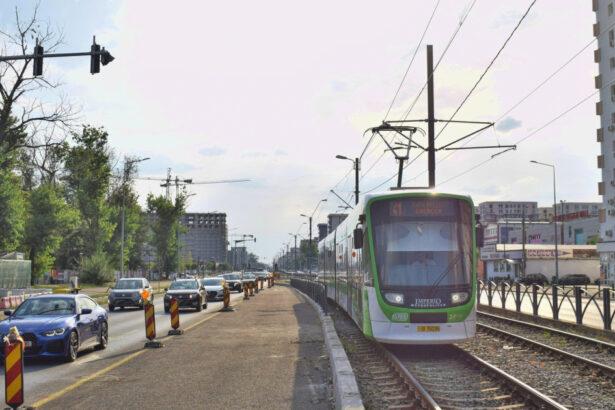 circulatia tramvaiului 41 din capitala suspendata de la 1 august timp de o luna linii alternative disponibile calatorilor 688c4c827eb78
