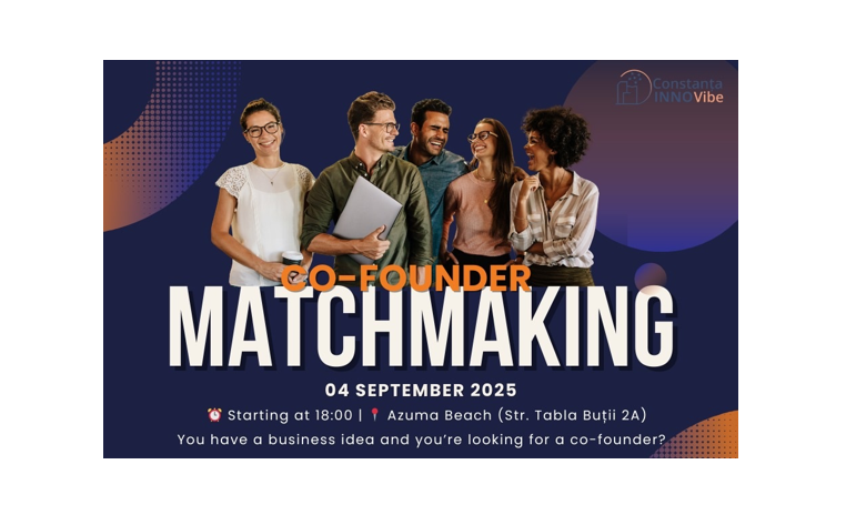 Constanța: Transformă-ți visurile în realitate pe 4 septembrie la CO-FOUND ME! 1 constanta ideile de business pot prinde viata pe 4 septembrie la co found me 68af42530a62f