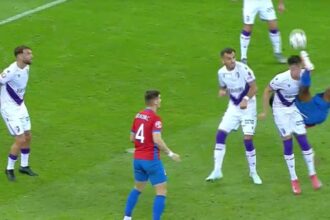 controverse la fcsb fc arges si a ametit adversarul cu un picior in cap dar a scapat de rosu 68ab6c9b367fe