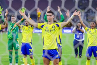 cristiano ronaldo de neoprit la 40 de ani portughezul a reusit un hat trick pentru al nassr intr un amical de gala 6895a52bad83e