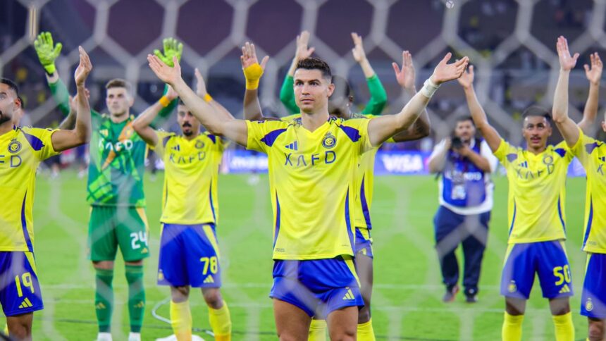 Cristiano Ronaldo, o forță inegalabilă la 40 de ani! Starul portughez a marcat un hat-trick strălucitor pentru Al-Nassr într-un meci de prestigiu. 1 cristiano ronaldo de neoprit la 40 de ani portughezul a reusit un hat trick pentru al nassr intr un amical de gala 6895a52bad83e
