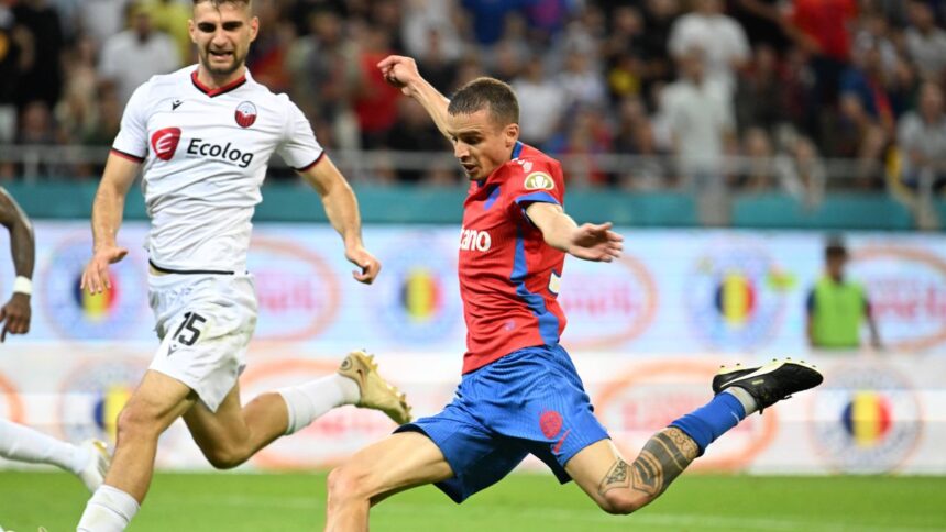 ”Ce strategie a folosit antrenorul pentru a înfrunta FCSB și a-i opri drumul în Champions League?” 1 de ce ati jucat diferit cu fcsb raspunsul dat de antrenorul care i a eliminat pe ros albastri din champions league 689a341025dd3