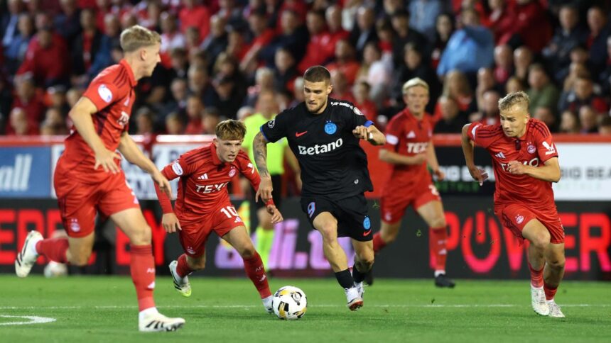 FCSB se confruntă cu Aberdeen la ora 21:30 (Pro TV & VOYO). Ce rezultat atrage cele mai multe mize? Analiza lui Dan Chilom + șansele FCSB-ului de a avansa + formațiile preconizate. 1 fcsb aberdeen de la 2130 pro tv voyo care e cel mai pariat scor analiza lui dan chilom cota fcsb ului la calificare echipe probabile 68afedd3f2f47