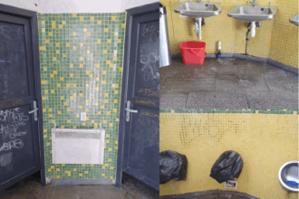 foto constanta toaletele de 150 000 de euro din parcul arheologic au ajuns focare de infectie wc urile sunt infundate peretii sunt desenati si dotarile ruginite ce spune primaria 688ccda46a61e
