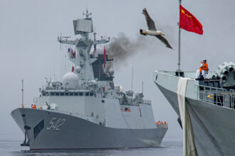 foto joint sea 2025 china si rusia au inceput exercitiile navale comune in marea japoniei 688f1265eede2