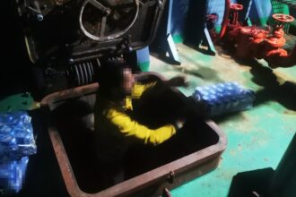 foto tulcea descoperire incredibila pe un vapor ce au descoperit politistii intr un buncar de pe prova navei 6899b62018e63