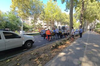 foto video accident cu o trotineta pe bulevardul mamaia 68a72bbc86a1b