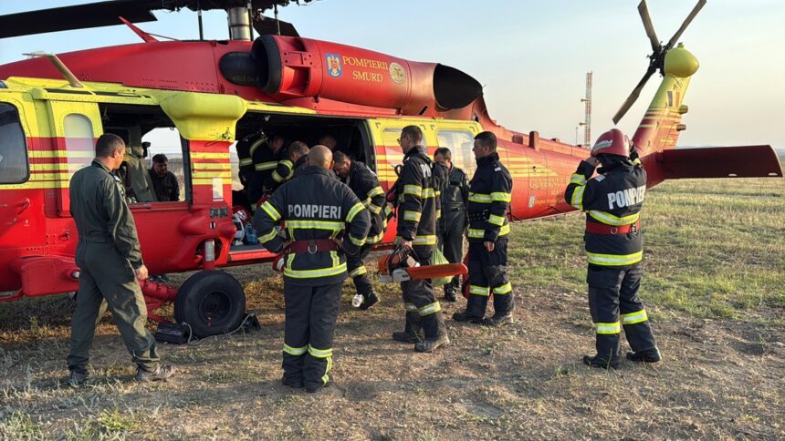 Incendiu devastator în pădurile din Chilia Veche, Tulcea! Pompierii sunt sprijiniți de aeronave pentru a combate flăcările! 1 foto video arde padurea in zona chilia veche din tulcea pompierii transportati cu aeronavele aproape de focarele incendiului 6894d635b1758