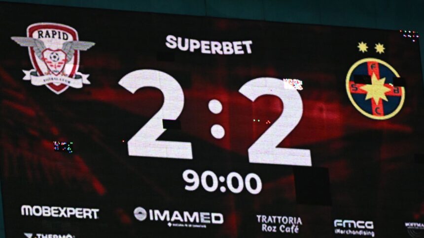 Captură de momente electrizante: Rapid vs. FCSB în imagini spectaculoase! 1 galerie foto cele mai tari imagini din rapid fcsb 68a3758822f02